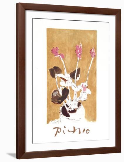 Les Cyclamens-Pablo Picasso-Framed Collectable Print