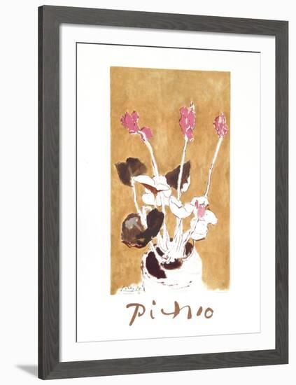 Les Cyclamens-Pablo Picasso-Framed Collectable Print