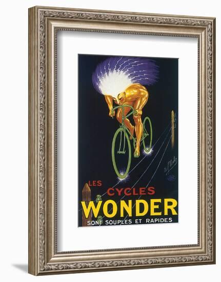 Les Cycles Wonder Sont Souples Et Rapides-Paul Mohr-Framed Art Print