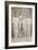 Les Danésis (1° Rois du Tapis. 2° Echelles animées 3° Poses plastiques en blanc-null-Framed Giclee Print