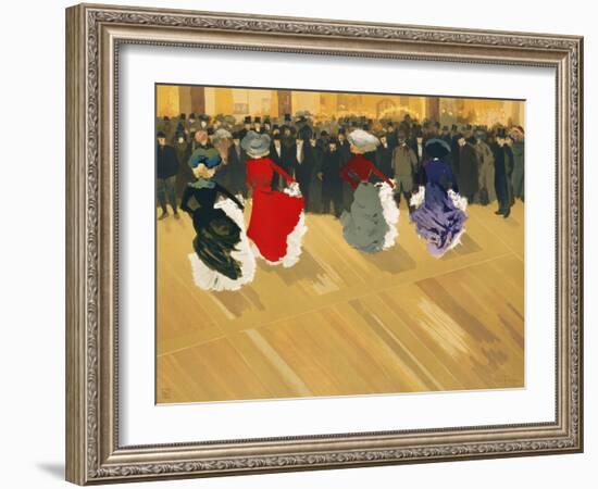 Les Danseuses Poster-Abel Truchet-Framed Giclee Print