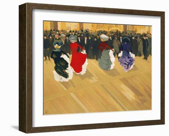 Les Danseuses Poster-Abel Truchet-Framed Giclee Print