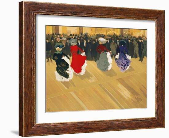 Les Danseuses Poster-Abel Truchet-Framed Giclee Print