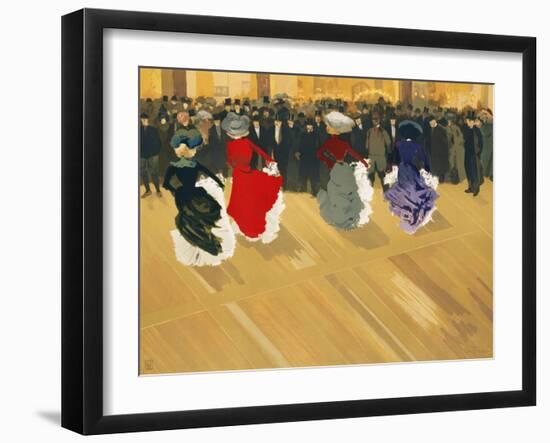 Les Danseuses Poster-Abel Truchet-Framed Giclee Print