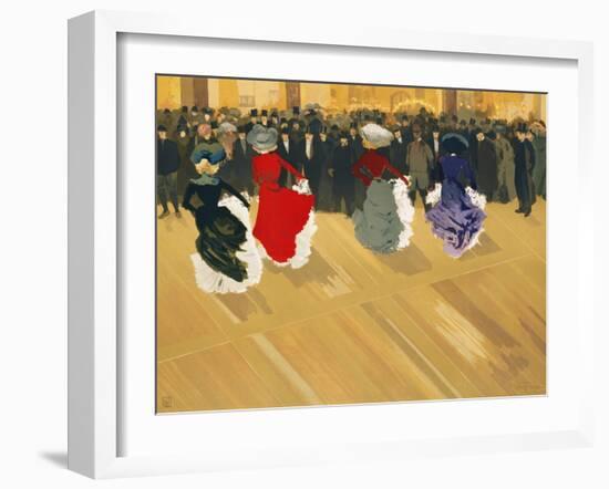 Les Danseuses Poster-Abel Truchet-Framed Giclee Print