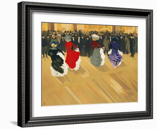 Les Danseuses Poster-Abel Truchet-Framed Giclee Print