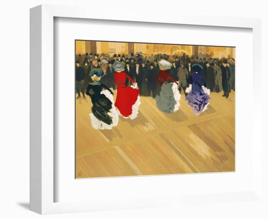 Les Danseuses Poster-Abel Truchet-Framed Giclee Print