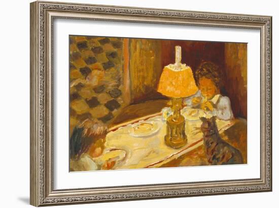 Les Dejeuner Des Enfants-Pierre Bonnard-Framed Art Print