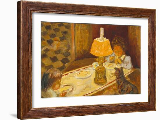 Les Dejeuner Des Enfants-Pierre Bonnard-Framed Art Print