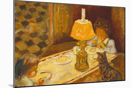 Les Dejeuner Des Enfants-Pierre Bonnard-Mounted Art Print