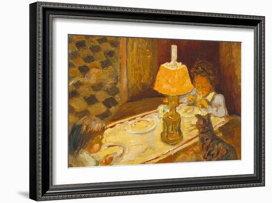 Les Dejeuner Des Enfants-Pierre Bonnard-Framed Art Print