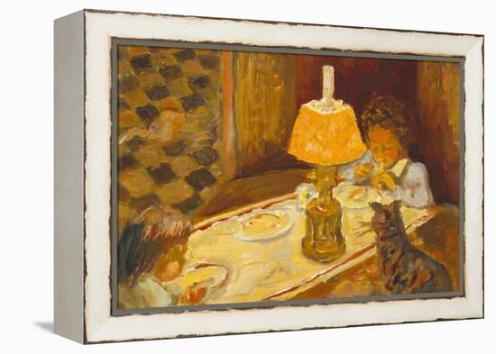 Les Dejeuner Des Enfants-Pierre Bonnard-Framed Stretched Canvas