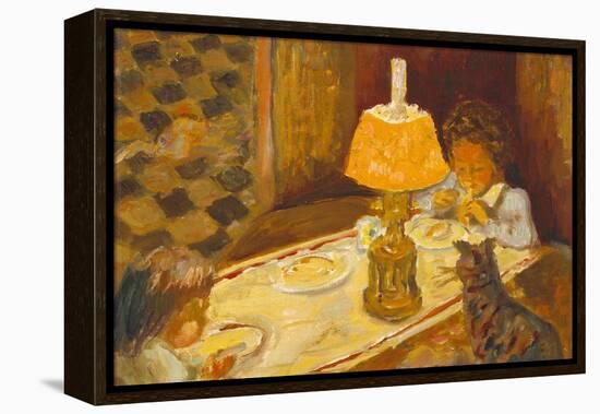 Les Dejeuner Des Enfants-Pierre Bonnard-Framed Stretched Canvas