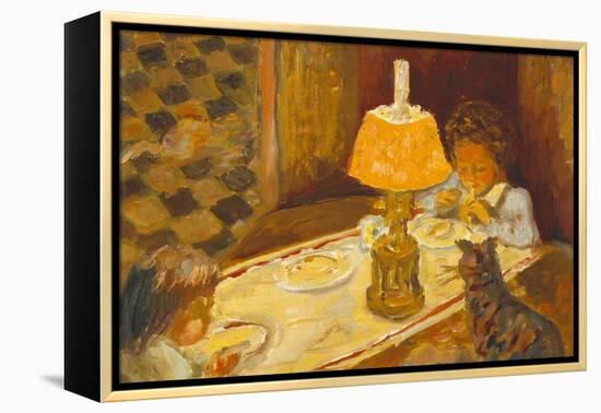 Les Dejeuner Des Enfants-Pierre Bonnard-Framed Stretched Canvas