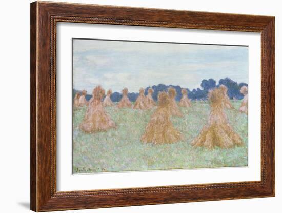 Les Demoiselles de Giverny, 1894-Claude Monet-Framed Giclee Print