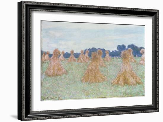 Les Demoiselles de Giverny, 1894-Claude Monet-Framed Giclee Print