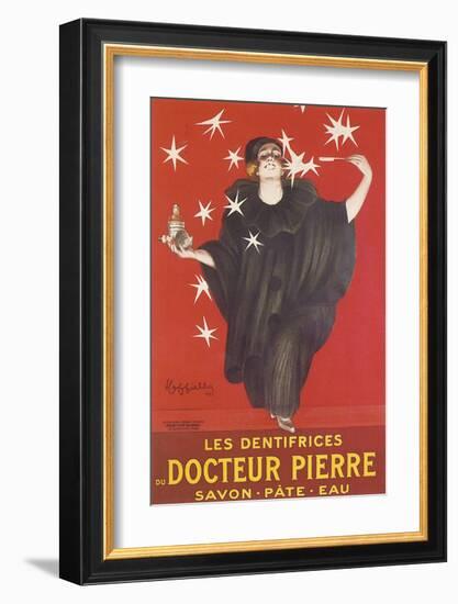 Les Dentifrices Du Docteur Pierre-Leonetto Cappiello-Framed Art Print