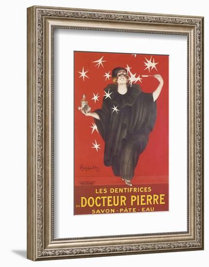 Les Dentifrices Du Docteur Pierre-Leonetto Cappiello-Framed Art Print