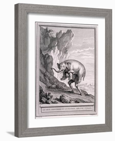 Les Deux Avanturiers Et Le Talisman, C.1755-1759-Jean-Baptiste Oudry-Framed Giclee Print