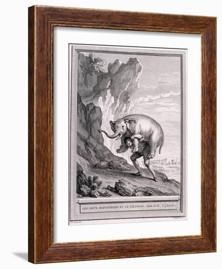 Les Deux Avanturiers Et Le Talisman, C.1755-1759-Jean-Baptiste Oudry-Framed Giclee Print