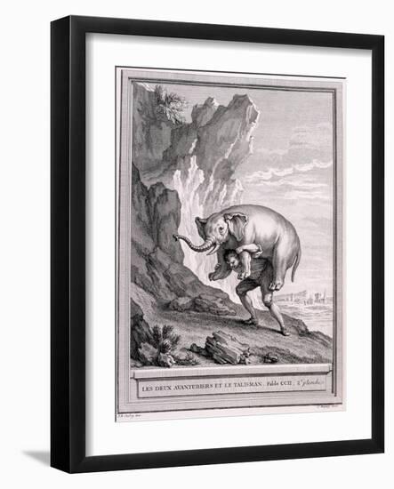 Les Deux Avanturiers Et Le Talisman, C.1755-1759-Jean-Baptiste Oudry-Framed Giclee Print