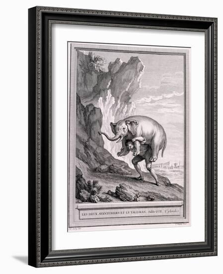 Les Deux Avanturiers Et Le Talisman, C.1755-1759-Jean-Baptiste Oudry-Framed Giclee Print