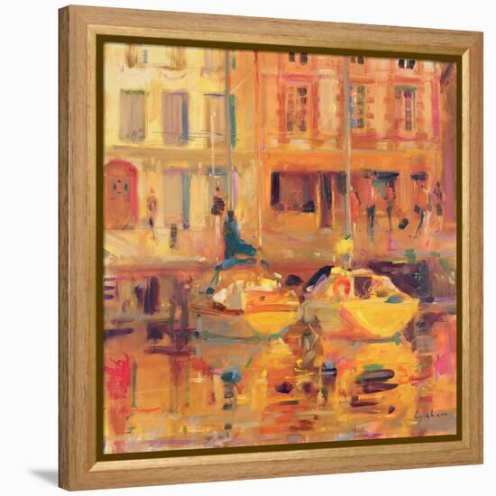 Les Deux Bateaux-Peter Graham-Framed Premier Image Canvas