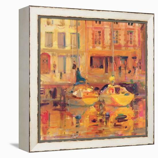 Les Deux Bateaux-Peter Graham-Framed Premier Image Canvas