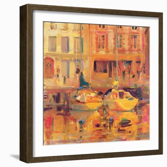 Les Deux Bateaux-Peter Graham-Framed Giclee Print