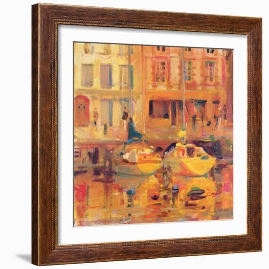 Les Deux Bateaux-Peter Graham-Framed Giclee Print