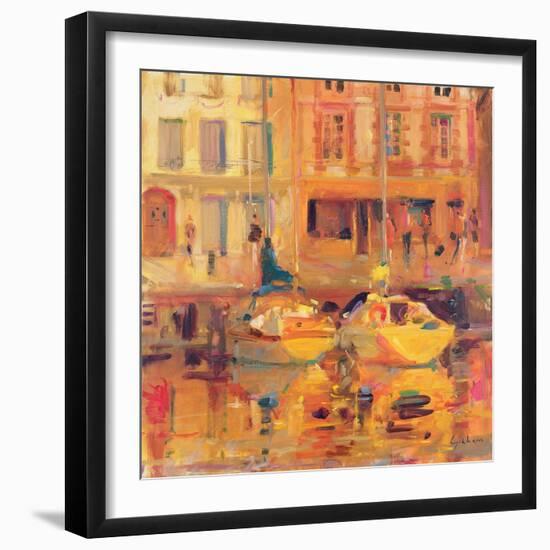 Les Deux Bateaux-Peter Graham-Framed Giclee Print