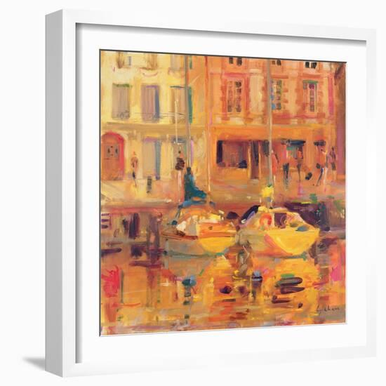 Les Deux Bateaux-Peter Graham-Framed Giclee Print