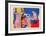 Les deux femmes à la fenêtre-Paul Guiramand-Framed Limited Edition