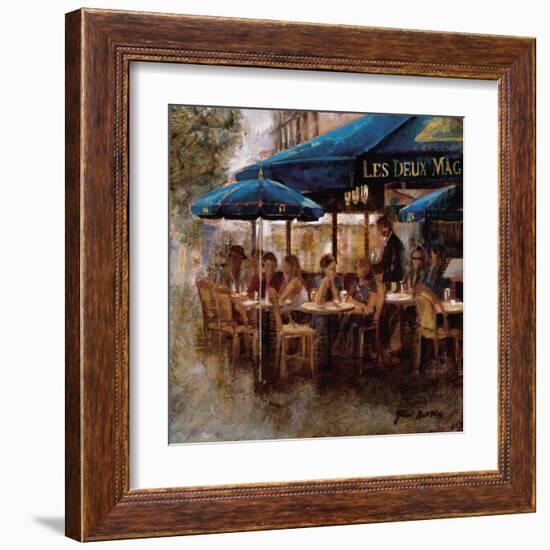 Les Deux Magots-Noemi Martin-Framed Art Print