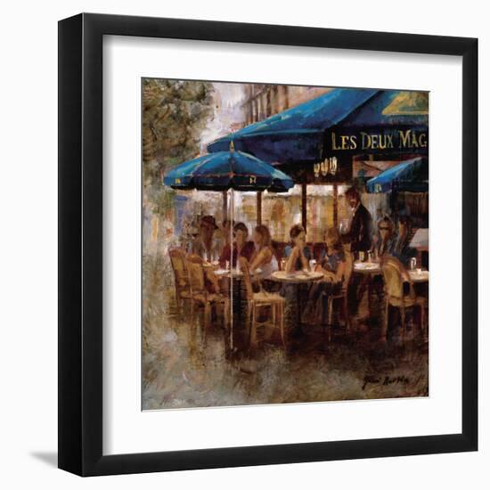 Les Deux Magots-Noemi Martin-Framed Art Print