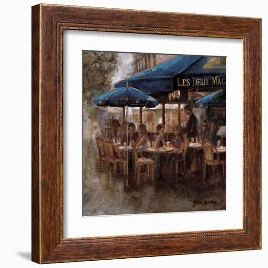 Les Deux Magots-Noemi Martin-Framed Giclee Print