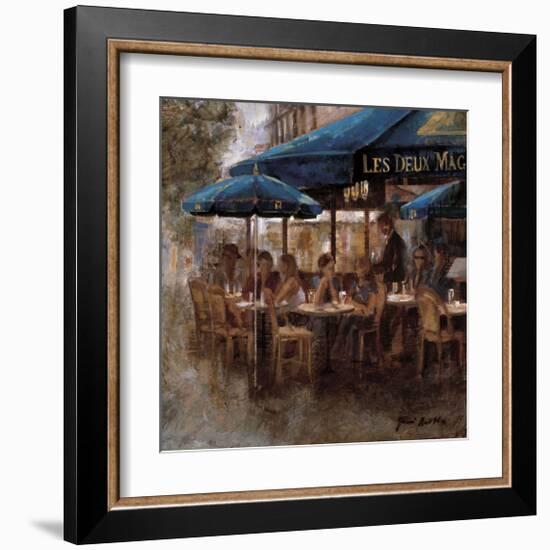 Les Deux Magots-Noemi Martin-Framed Giclee Print