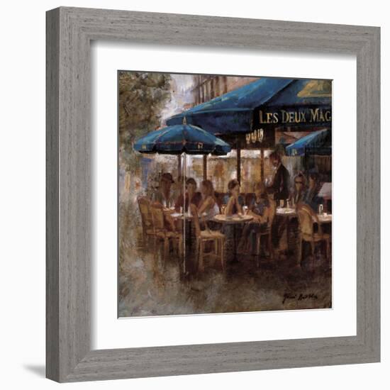 Les Deux Magots-Noemi Martin-Framed Giclee Print