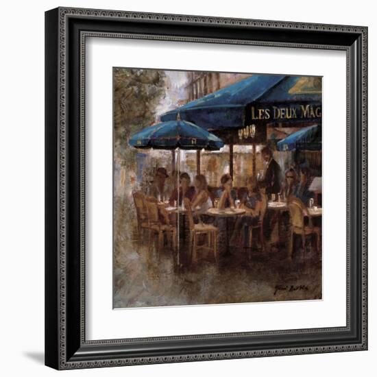 Les Deux Magots-Noemi Martin-Framed Giclee Print