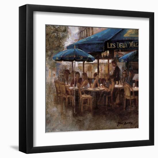 Les Deux Magots-Noemi Martin-Framed Giclee Print