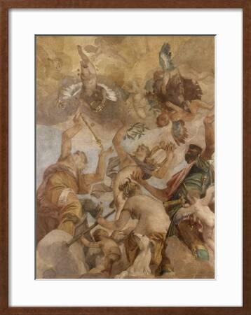 Les Dieux De L Olympe Jupiter Apollon Diane Et Mars Giclee Print Paolo Veronese Art Com