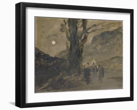 Les Disciples d'Emmaüs-Gustave Moreau-Framed Giclee Print