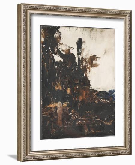 Les disciples d'Emmaüs-Gustave Moreau-Framed Giclee Print