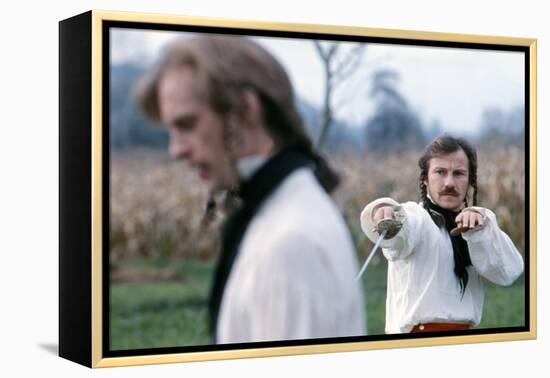 Les Duellistes THE DUELLISTS by RidleyScott with Harvey Keitel and Keith Carradine, 1977 (photo)-null-Framed Stretched Canvas