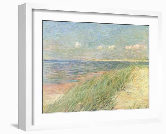 Les Dunes Du Zwin, Knokke, 1887-Théo van Rysselberghe-Framed Giclee Print