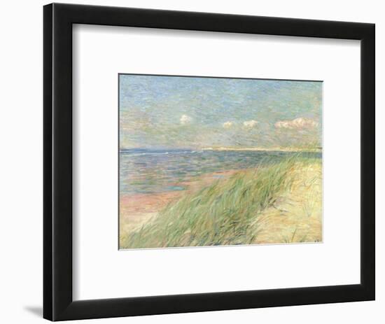 Les Dunes Du Zwin, Knokke, 1887-Théo van Rysselberghe-Framed Premium Giclee Print