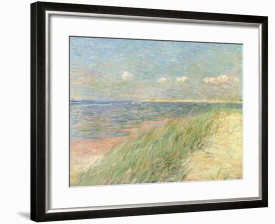 Les Dunes Du Zwin, Knokke, 1887-Théo van Rysselberghe-Framed Giclee Print