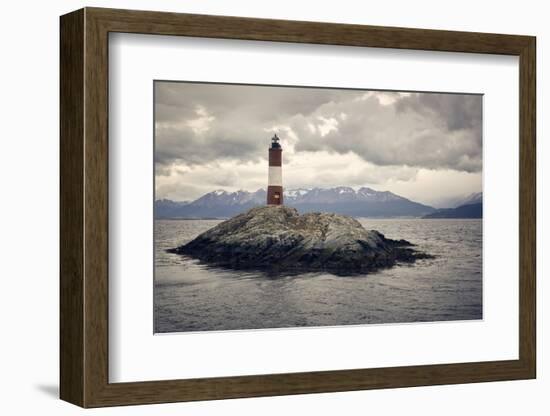 Les Eclaireurs lighthouse, Tierra del Fuego, Argentina, South America-Fernando Carniel Machado-Framed Photographic Print