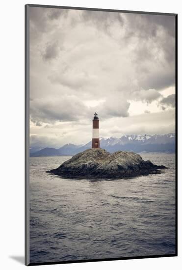 Les Eclaireurs lighthouse, Tierra del Fuego, Argentina, South America-Fernando Carniel Machado-Mounted Photographic Print