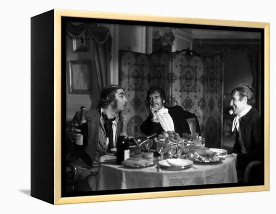 LES ENFANTS DU PARADIS directed by MarcelCarne with Pierre Brasseur, Marcel Herrand and Fabien Lori-null-Framed Stretched Canvas